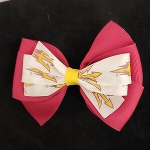 Nwot Arizona State sundevils logo hair bow